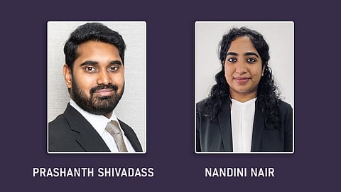 Prashant Shivadass and Nandini Nair