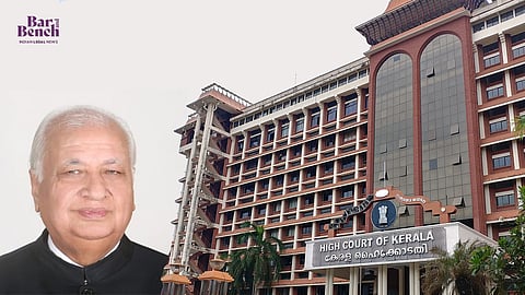 Kerala Governor Arif Mohammed Khan with Kerala HC