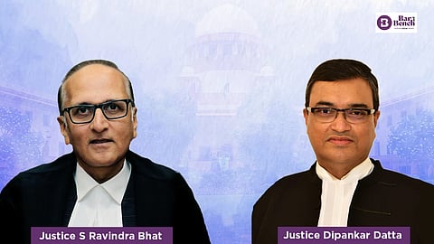 Justice S Ravindra Bhat and Justice Dipankar Datta