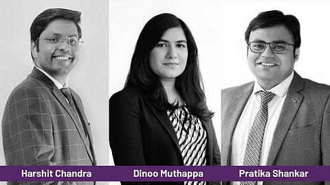 Harshit Chandra, Dinoo Muthappa, Pratika Shankar