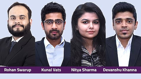 Rohan Swarup, Kunal Vats, Nitya Sharma, Devanshu Khanna
