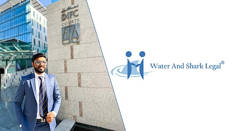 Managing Partner Harsh Patel before the DIFC