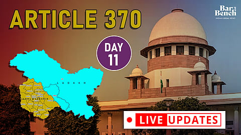 Article 370 - Day 11