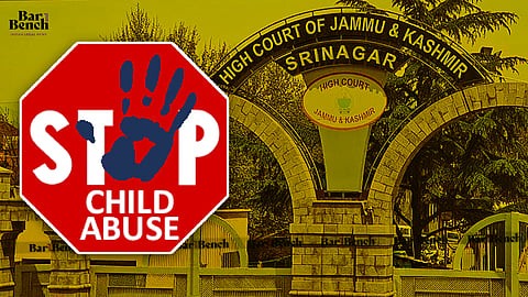 Jammu & Kashmir High Court, Child abuse