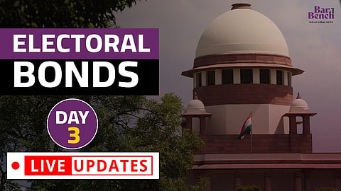 Electoral bonds, Day 3