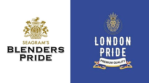 Blenders Pride and London Pride
