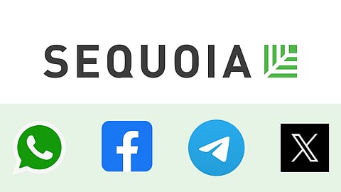 Sequoia Capital, WhatsApp, Facebook, Telegram & X