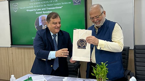 Parimal Shroff at DM Harish School of Law