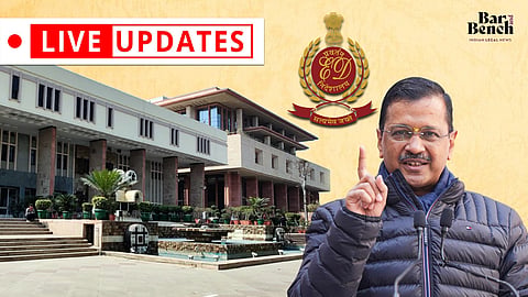 Arvind Kejriwal, Delhi High Court, ED logo