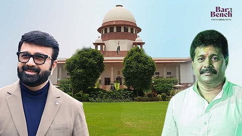 NA Haris and K Shivakumar with Supreme Court
