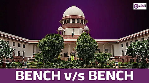 BENCH V/S BENCH