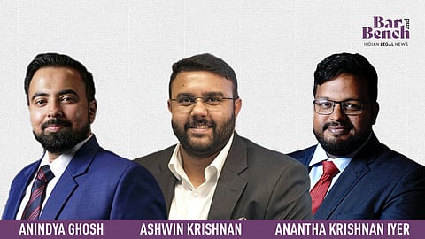 Anindya Ghosh, Ashwin Krishnan and Anantha Krishnan Iyer