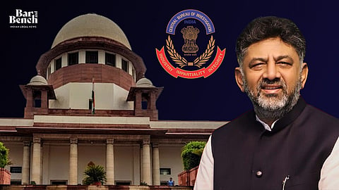 DK Shivakumar, CBI and SC