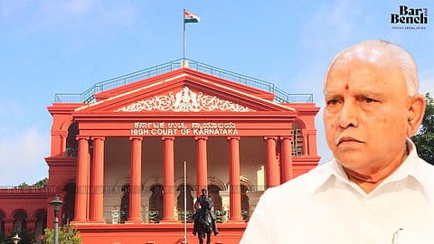 BS Yediyurappa, Karnataka High Court