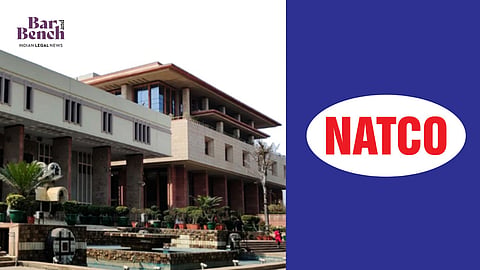 Image of Delhi High Court and NATCO logo
