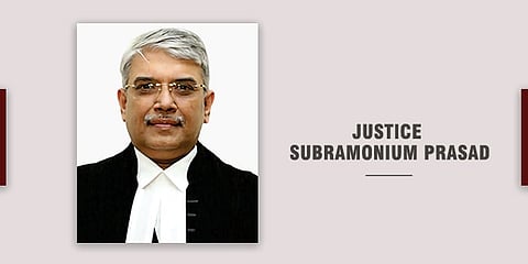 Justice Subramonium Prasad
