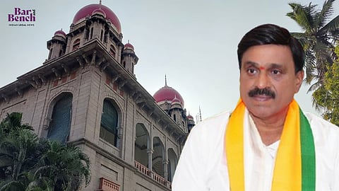 G Janardhana Reddy and Telangana HC
