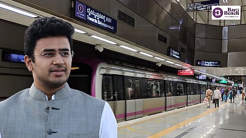Tejasvi Surya, Namma Metro