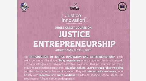 NLUO Justice Entrepreneurship Course