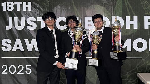 Winners, 18th NALSAR BR Sawhney Memorial Moot