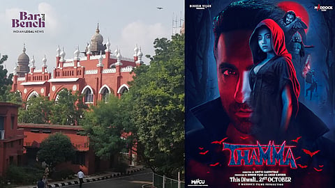 Madras High Court, Thamma poster