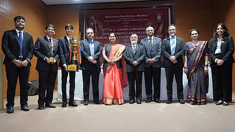 Winners 32nd MC Chagla Memorial Moot Court Competition