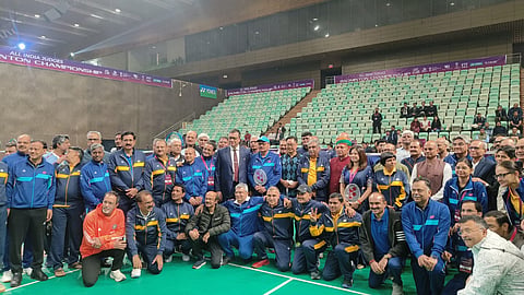 All India Judges Badminton Championship held in Delhi in 2025