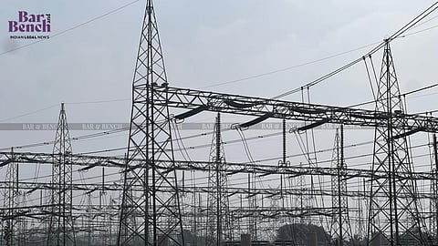 Electricity transmission towers