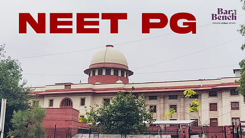 Supreme Court with NEET PG