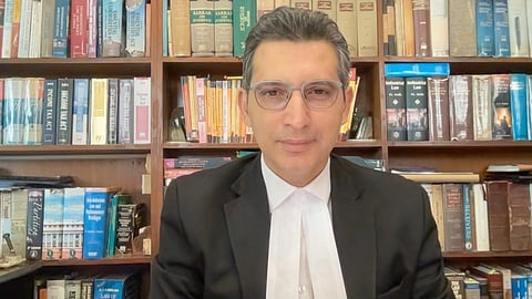 Senior advocate Zal Andhyarujina