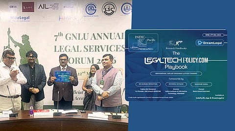 Legal Tech Policy Playbook launched at GNLU