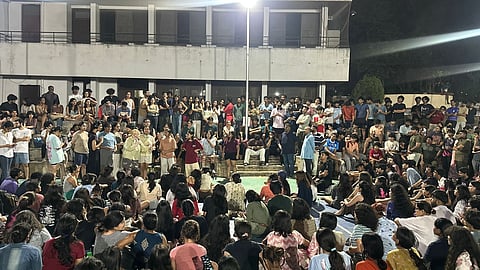 NLSIU student protest
