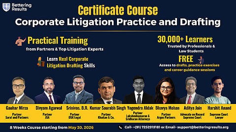 Master Corporate Litigation Practice & Drafting with BR's 8-week Course: Limited seats, register now!