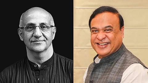 Harsh Mander and Himanta Biswa Sarma