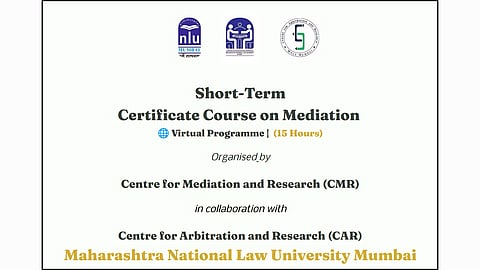 MNLU Mumbai Mediation Cerificate Course