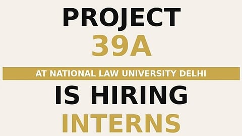 NLU delhi, hiring interns
