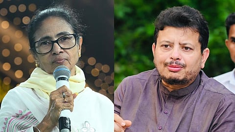 Mamata Banerjee and Ritabrata Banerjee