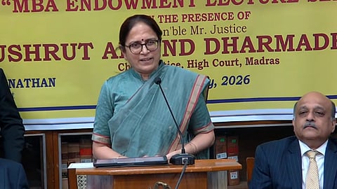 Justice Mohana in Madras Bar Association