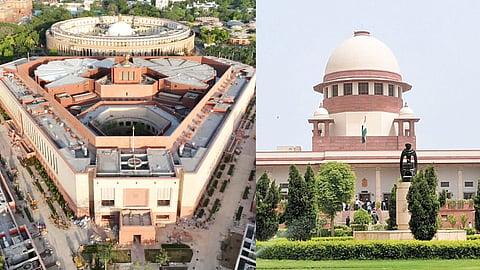 New Parliament building and Supreme Court