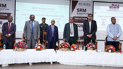 SRM School of law induction programme