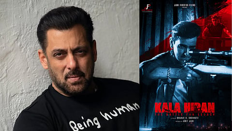 Salman Khan and Kala Hiran poster