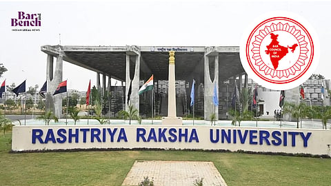 Rashtriya Raksha University and BCI