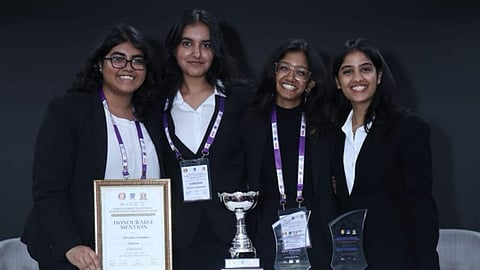 HNLU team, 21st FDI Moot