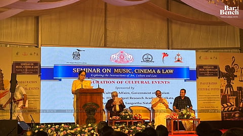 Justice V Mohana, Seminar on Music, Cinema and Law