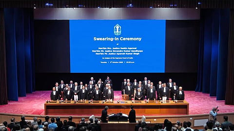 Supreme Court judges oath ceremony
