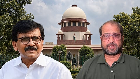 Sanjay Raut and Nikhil Wagle