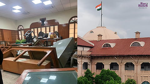 Allahabad High Court protest