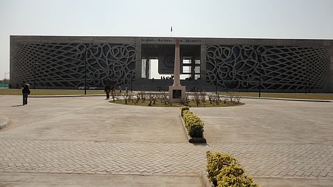 GNLU gets new campus 50 acre campus inaugrated on January 7 2012