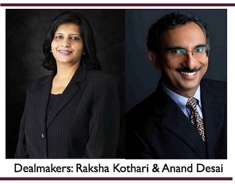 Dealmakers – Anand Desai and Raksha Kothari of DSK Legal