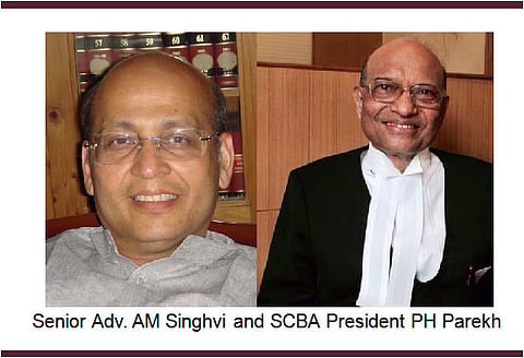 SCBA hits out at Abhishek Manu Singhvi; Plates and plaques describing Library II as Dr. LM Singhvi Library to be removed